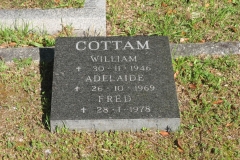Cottam, William + Cottam, Adelaide + Cottam, Fred