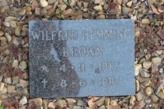 Brown, Wilfred Hemming