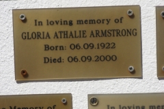 Armstrong, Gloria Athalie