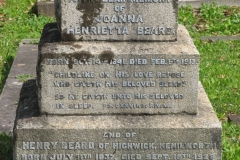 Beard, Joanna Henrietta