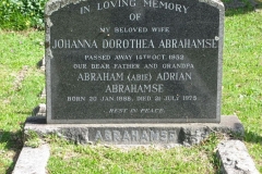 Abrahamse, Johanna Dorothea