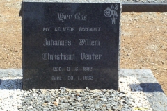 Venter, Johannes Willem Christiaan