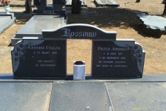 Rossouw, Johanna Etrezia abd Pieter Johannes