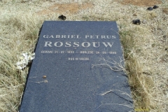 Rossouw, Gabriel Petrus