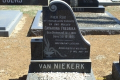 Van Niekerk Catharina Fredrika born Rossouw