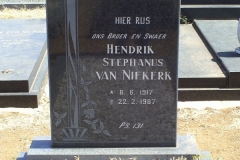 Van Niekerk, Hendrik Stephanus