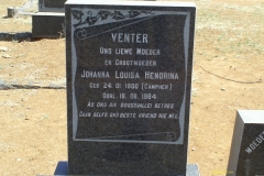 Venter, Johanna Louisa Hendrina nee Campher