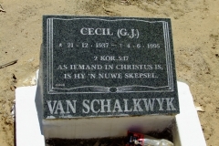 Van Schalkwyk, Cecil