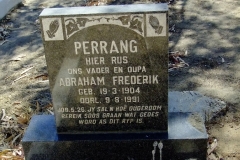 Perrang, Abraham Frederik